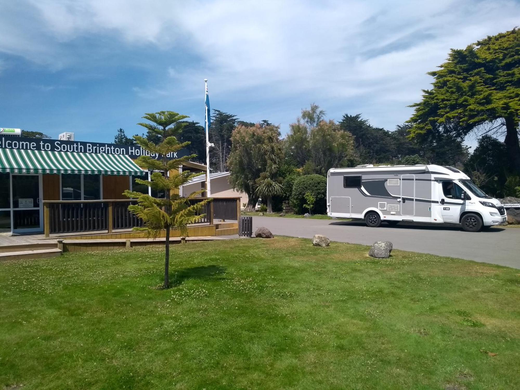 South Brighton Holiday Park Крайстчърч Екстериор снимка